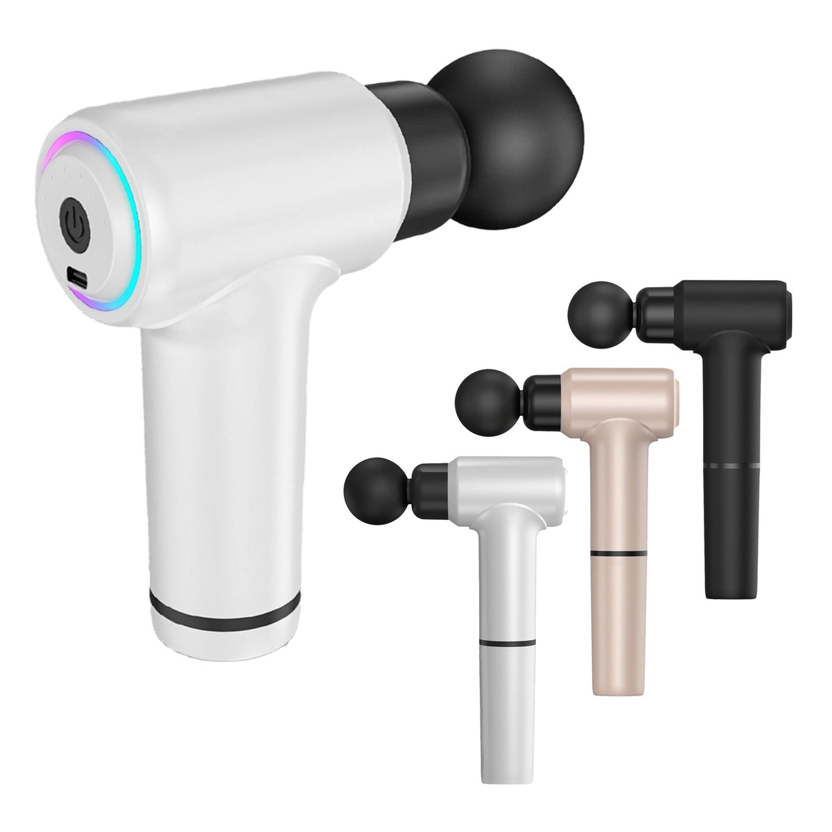 ZTECH ExtendReach Massagepistole – 4-Zoll Verlängerungsgriff